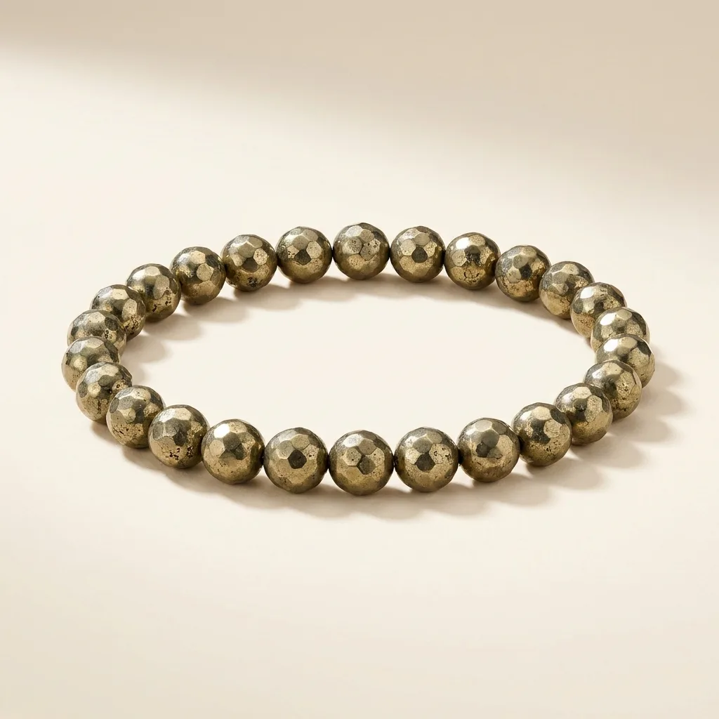 Pyrite Crystal Bracelet