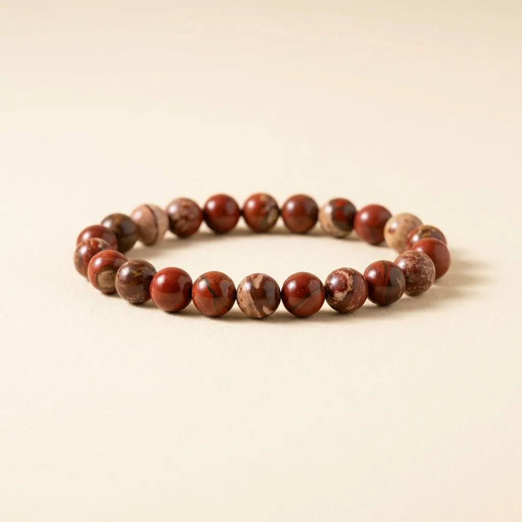 Red Picasso Jasper Bracelet