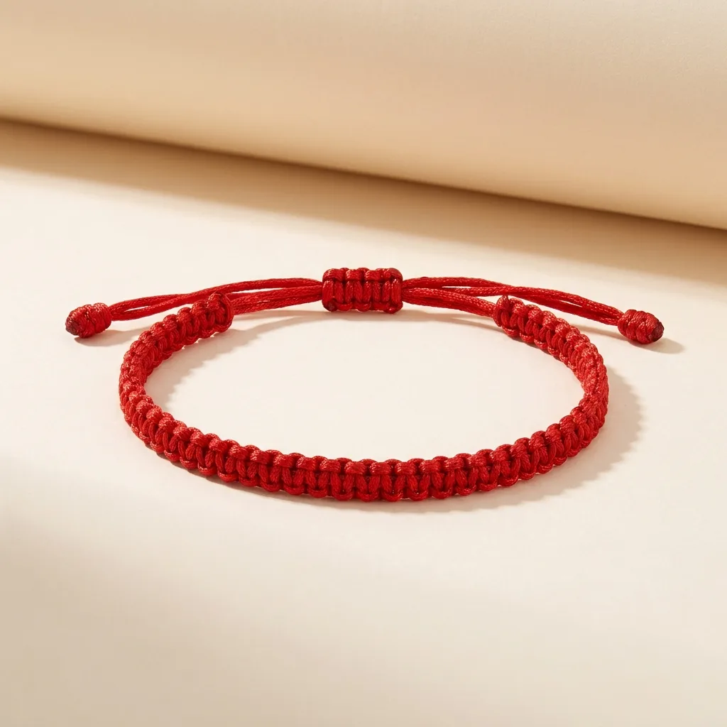 Red String Knot Bracelet